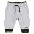 Baby Grey Branded Jog Pants 37460 by BOSS from Hurleys