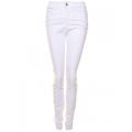 Womens White J18 Skinny Pants 63854 by Armani Jeans from Hurleys