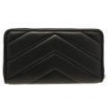 Womens Black Chevron Quilt Purse 59149 by Armani Jeans from Hurleys