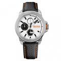 Watches Mens White Dial New York Leather Strap Watch 70835 by BOSS from Hurleys