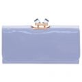 Womens Powder Blue Missti Patent Crystal Frame Matinee Purse 67418 by Ted Baker from Hurleys