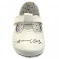 Baby White Ballet Flat Shoes (15-19) 73193 by Armani Junior from Hurleys