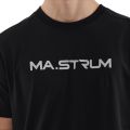 Mens Jet Black Chest Print S/s T 138329 by MA.STRUM from Hurleys