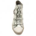 Womens Silver Genial Metallic Rock Mid-Wedge Trainers 37370 by Sealskinz from Hurleys