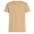Men Classic Khaki Tommy Logo S/s T Shirt 138365 by Tommy Hilfiger from Hurleys