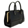 Womens Black Polished Leather Mini Daphne Bag 49397 by Lulu Guinness from Hurleys
