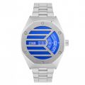 Mens Lazer Blue Dial Silver Vaultas Watch 31293 by Storm from Hurleys