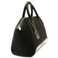 Womens Black Metallic Detail Tote Bag 27199 by Armani Jeans from Hurleys