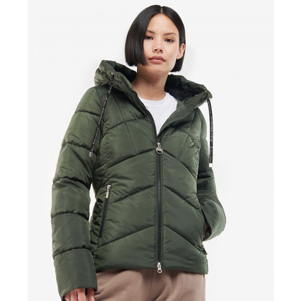 Barbour International Womens Lugano Valle Quilted Jacket | Hurleys