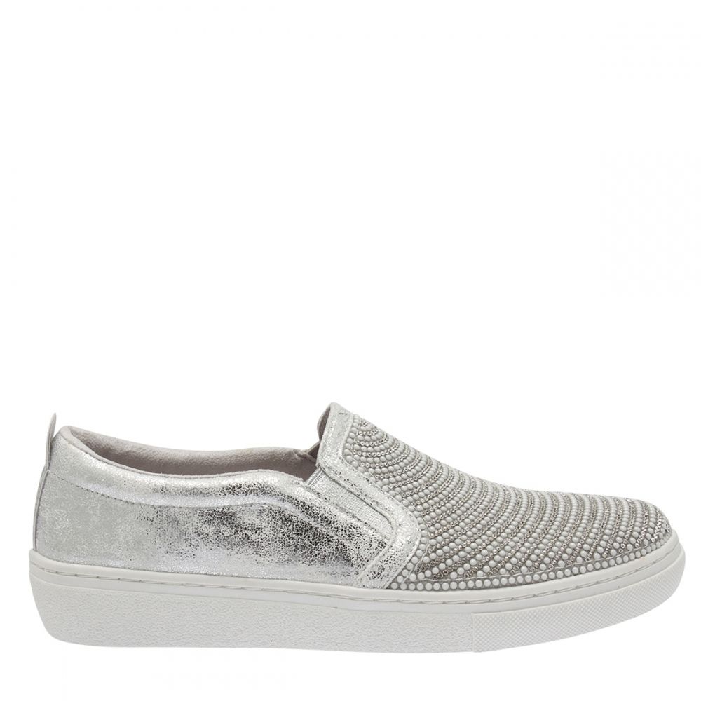 Skechers Womens Silver Goldie Diamond Wishes Trainers | Hurleys