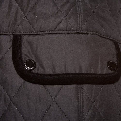 Womens Black Terrain Quilted Jacket 70950 by Barbour Range Rover Collection from Hurleys