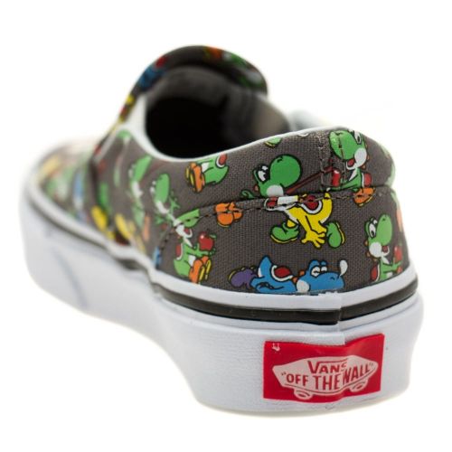 Kids Yoshi & Pewter Classic Slip Nintendo Trainers (10-3) 52139 by Vans from Hurleys