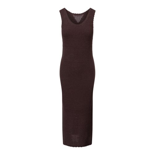Womens Chocolate Torte Momo Nellis Crochet Midi Dress 138270 by French Connection from Hurleys