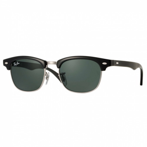 Junior Black RJ9050S Clubmaster Sunglasses 49503 by Ray-Ban from Hurleys