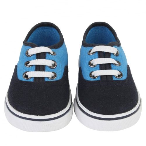 Baby Blue Branded Trainers (17-25) 37478 by BOSS from Hurleys
