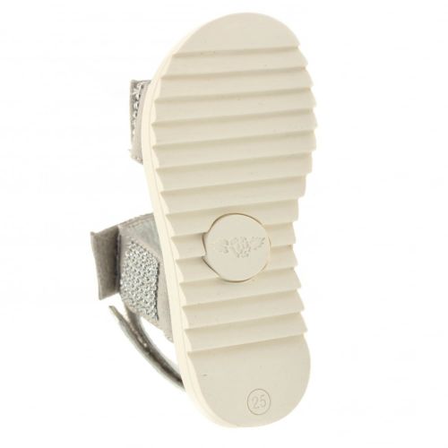 Girls Silver Beatrice Sandals (25-35) 44478 by Lelli Kelly from Hurleys