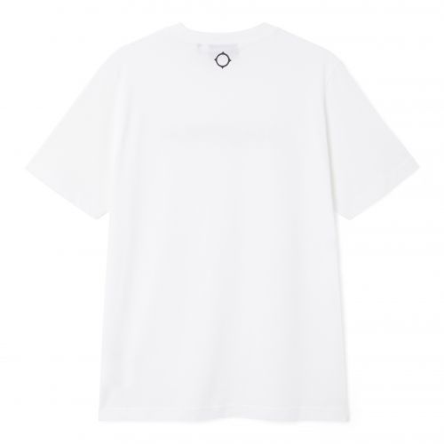 Mens Optic White Chest Print S/s T 138335 by MA.STRUM from Hurleys