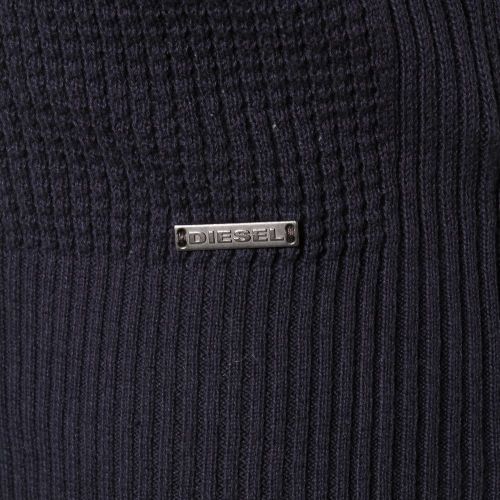 Mens Navy K- Alby Crew Knitted Jumper 25101 by Diesel from Hurleys