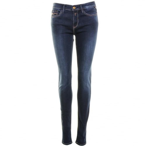 Womens Dark Wash Joi High Rise Skinny Fit Jeans 42157 by Replay from Hurleys