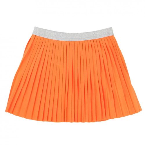 Girls Orange Pleated Skirt 31410 by Billieblush from Hurleys