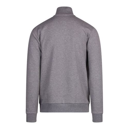 BOSS Sweatshirt Mens Light Grey Sweat 1 Half Zip | Hurleys