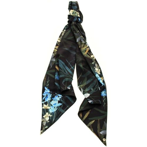 Womens Black Livea Twilight Floral Skinny Scarf 12116 by Ted Baker from Hurleys