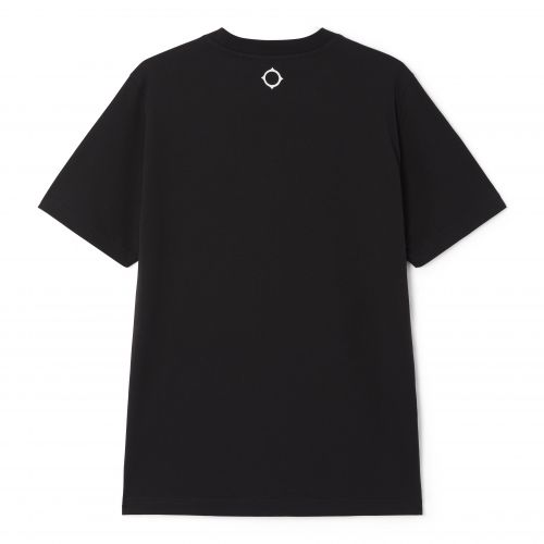 Mens Jet Black Chest Print S/s T 138327 by MA.STRUM from Hurleys