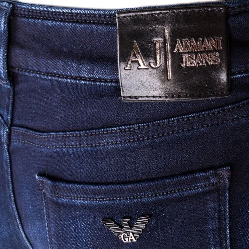 Womens Blue Wash J20 Skinny Fit Jeans 59042 by Armani Jeans from Hurleys