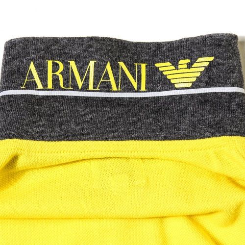 Boys Yellow Tipped S/s Polo Shirt (10yr+) 73188 by Armani Junior from Hurleys