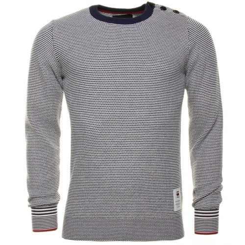 Mens Sapphire Viltran Crew Knitted Jumper 35283 by G Star from Hurleys