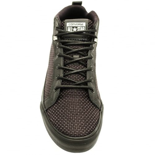 Mens Black All Star Amp Cloth Fulton Hi 56521 by Converse from Hurleys