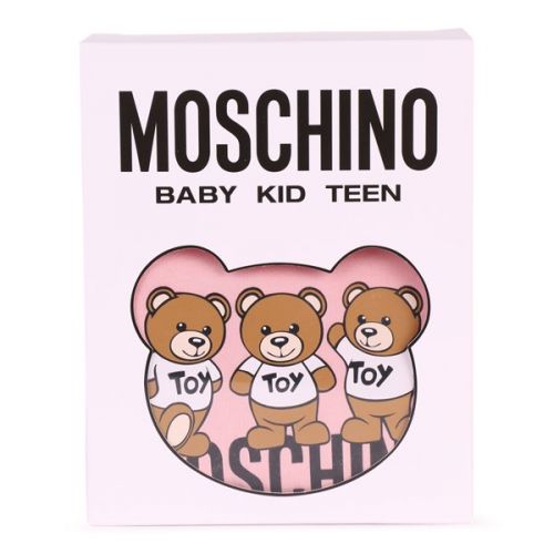 Moschino Babygrow Girls Sugar Rose Multi Toy Babygrow Gift