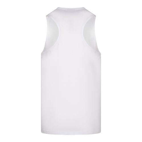 Mens White Beach Tank Top 138145 by BOSS from Hurleys