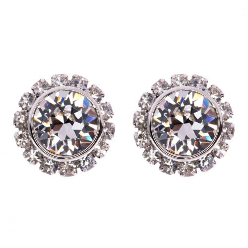 Womens Silver Sully Crystal Studs 33125 by Ted Baker from Hurleys