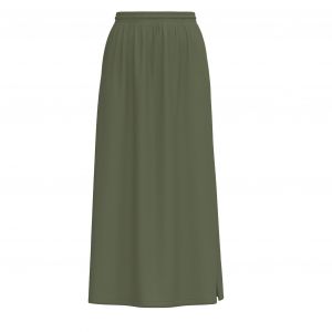 Womens	Oil Green Vimooney Maxi Skirt