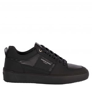 Mens Black Kevlar Point Dume Low Trainers