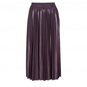 Womens	Plum Perfect Vinitban Pleated Midi Skirt